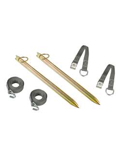 HABA stormsikring til fortelt - sæt med pløkker og stropper